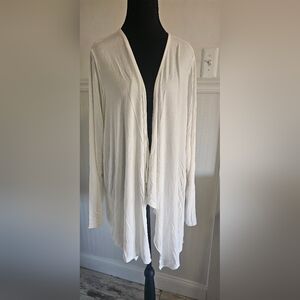 Torrid White Open Front Super Soft Cardigan 4 /4X
